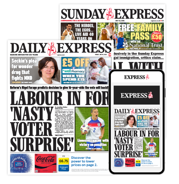 Daily Express, Sunday Express plus FREE digital edition